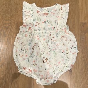 Elegant Baby Organic woodland bodysuit